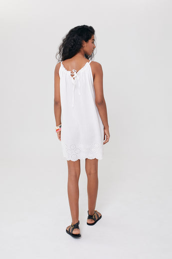 White Lace Bondi Dress