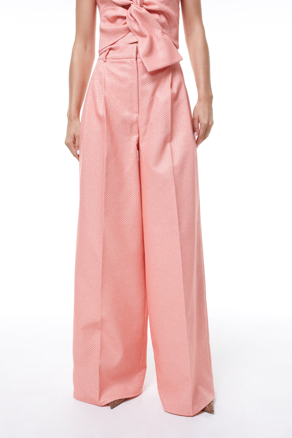 Peach Suit Pants