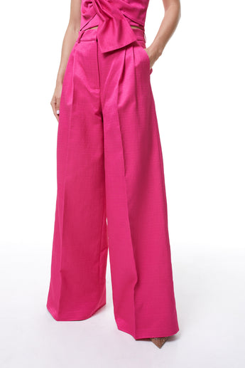 Fuchsia Suit Pants