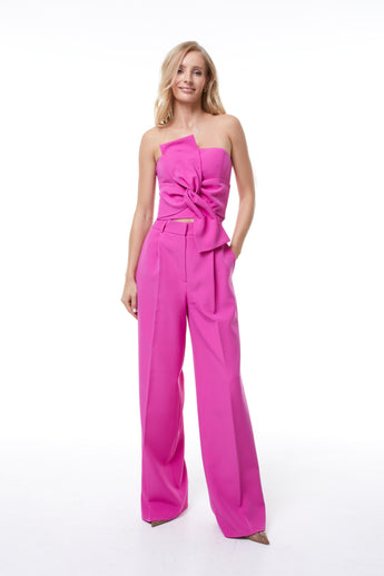 Magenta Suit Pants